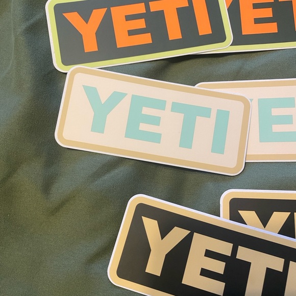 Yeti Multicolor Logo Sticker Collection - Picture 6 of 6